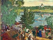 Promenade Along Volga River